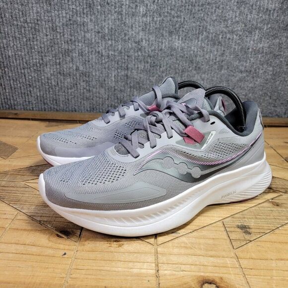 Saucony Guide 15 Womens Shoes Size 10.5 Gray Running Walking  Athletics Sneakers - Picture 2 of 11